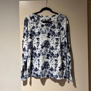 Tie dye look top by Kikit